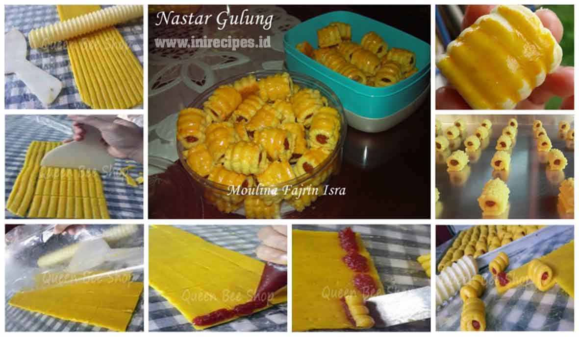 Kue Nastar Gulung Kue Nastar Gulung