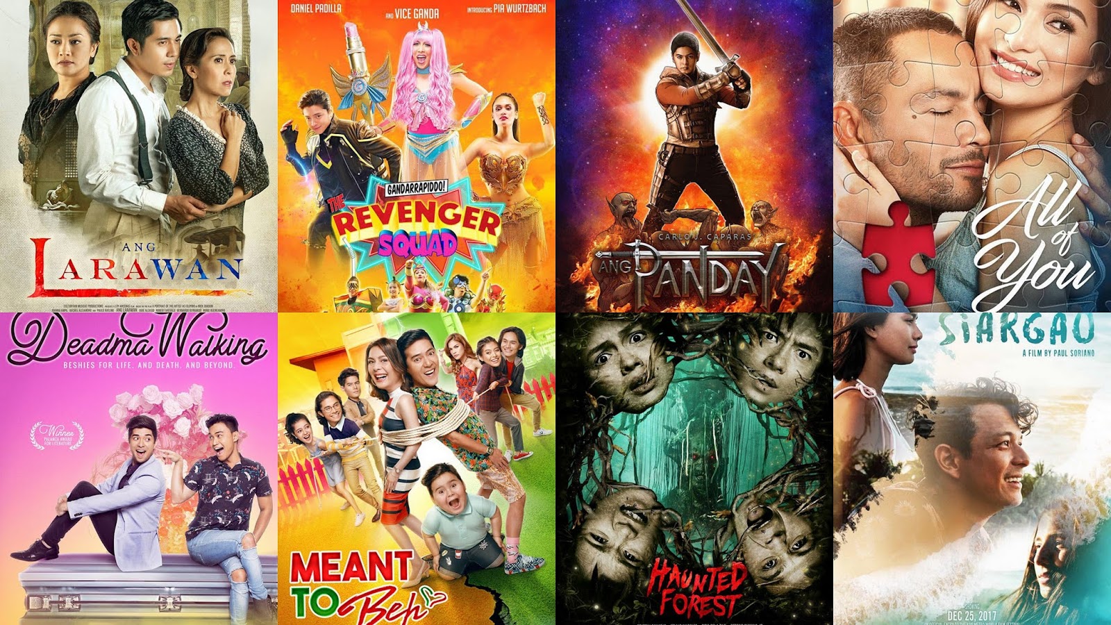 My Movie World Metro Manila Film Festival 2017 Box Office Ranking