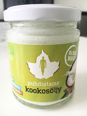 puhdistamo kookosöljy