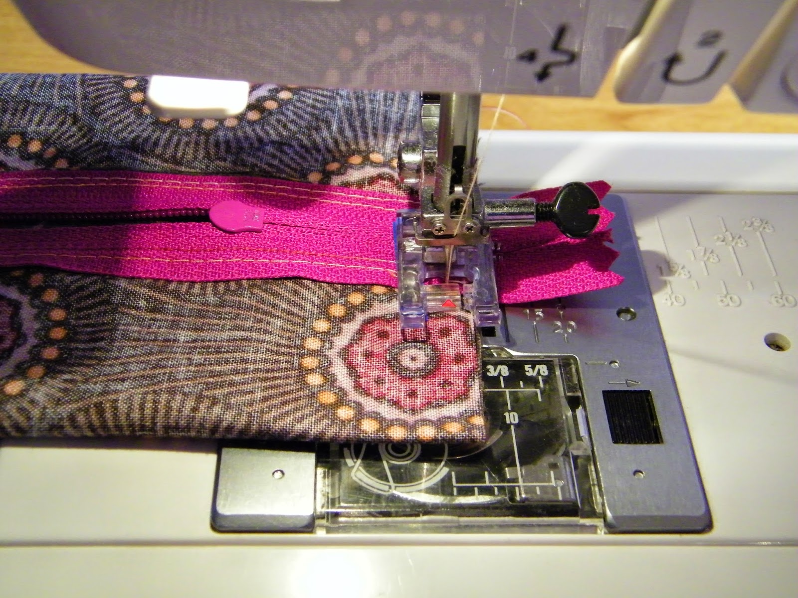 a Paisley Sunflower Banish the fear of Zippers