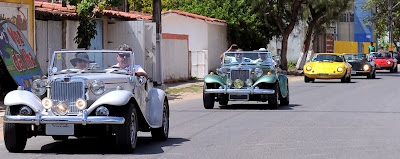 MPs e Pumas se dirigem para o 2º Encontro de Pumas e Carros Antigos de Pernambuco.