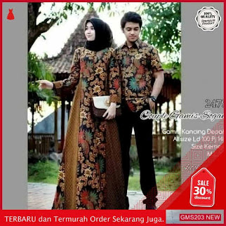 GMS203 FTKHY203B58 Batik Couple Notoarto Batik Ipnu Dropship SK0823029011