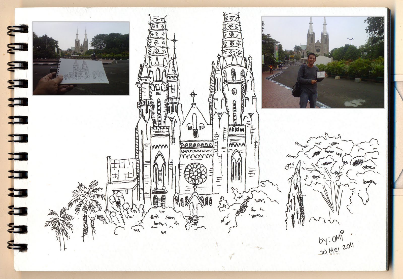 Dunia Sketsa Trip To Kota Tua Jakarta