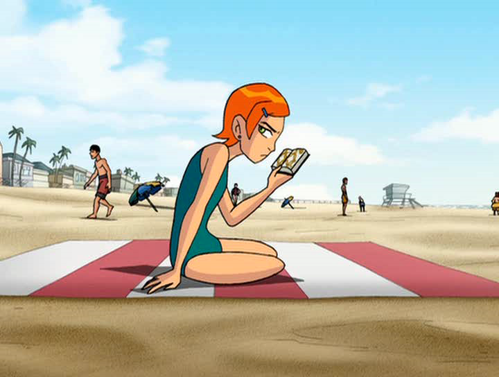 gwen Tennyson swimsuits from ben 10 episode: a small prombles and stand we ...