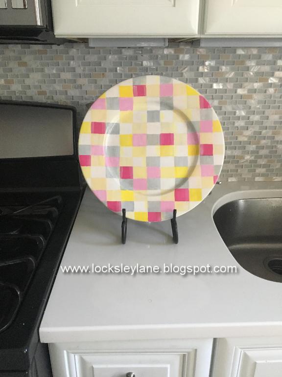 Locksley Lane Painting Ceramic Plates