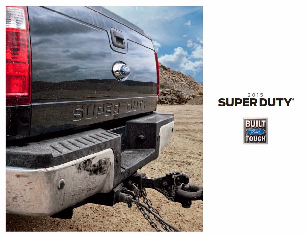 2015 Ford Super Duty Brochure Roy Obrien Ford Blog Your Metro