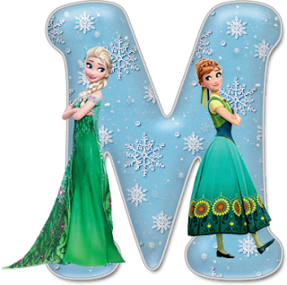 Alfabeto de Frozen Fever con Minúsculas. 