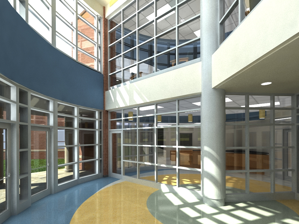 Clays Mill Elementary Architectural Renderings of the Finished Building