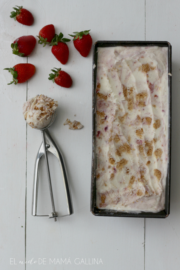 helado de cheesecake