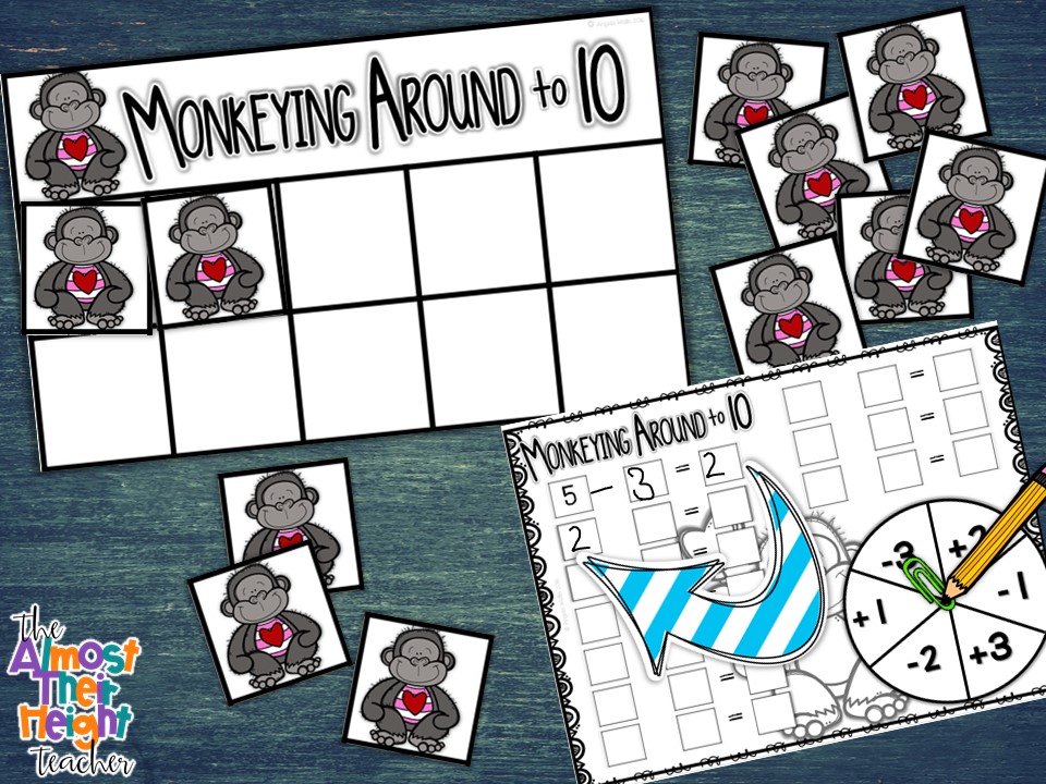 Tens Frame Games Almost Their Height