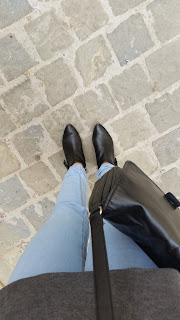 Clothes & Dreams: 16 in 2016: the first piece. Pullover H&M - Jeans Pull&Bear - Boots Bocage - bag H&M