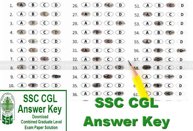 SSC CGL Answer Key SSC CGL Answer Key