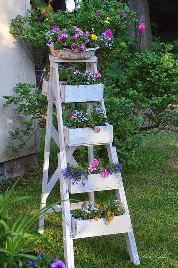 The Antiquer's Field Guide Repurposing Wooden Ladders