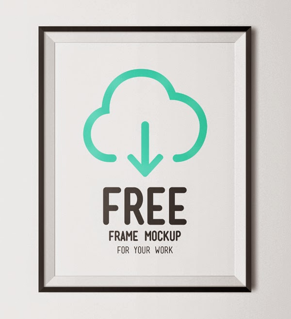 Download Poster Mockup Terbaru Gratis - FREE FRAME MOCKUP BY BLUE MONKEY LAB