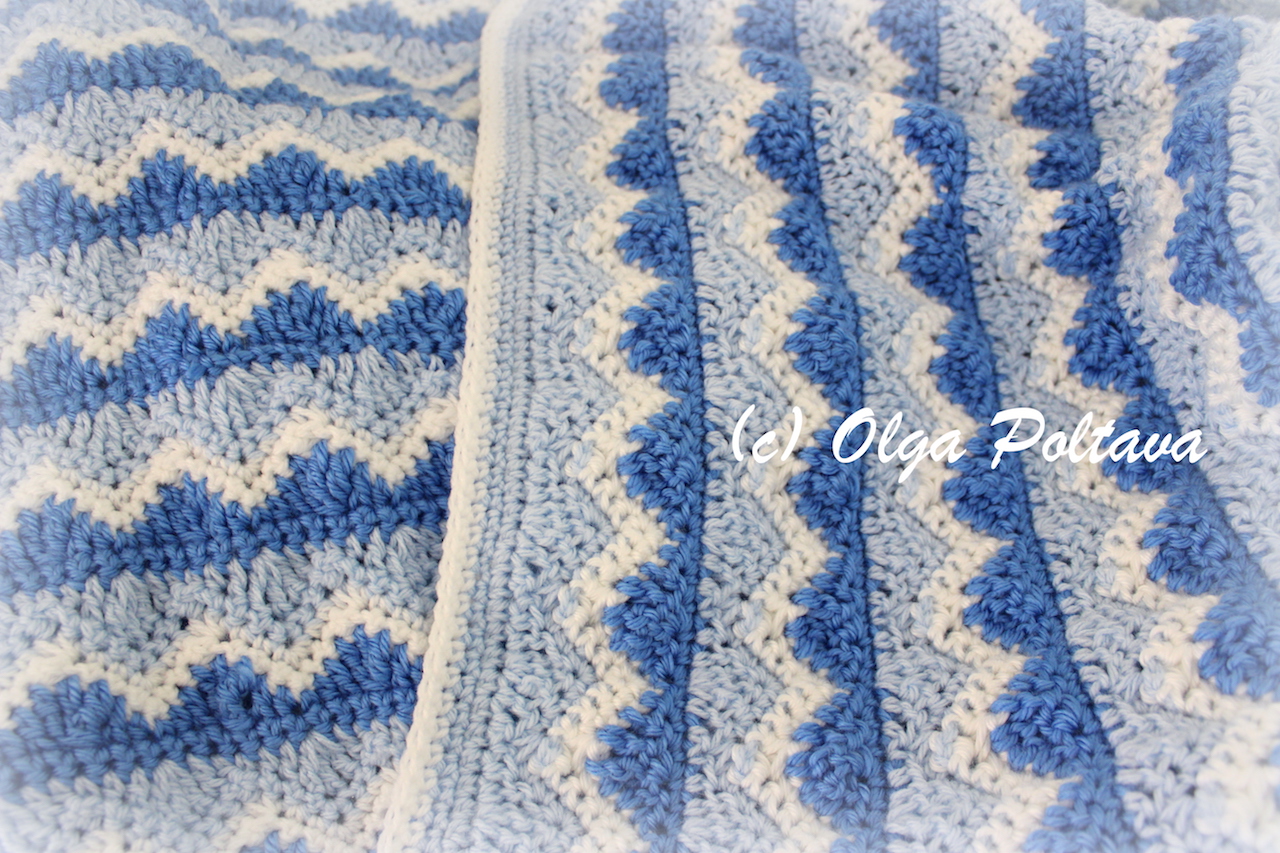 Lacy Crochet Ocean Waves Afghan, My New Crochet Pattern