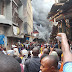 BREAKING: Again, fire guts Balogun market, Lagos