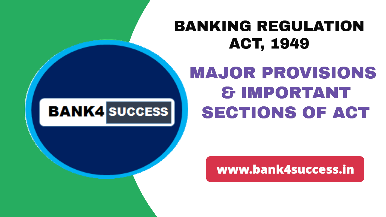 Banking Regulation Act 1949 and Important Sections PDF Download