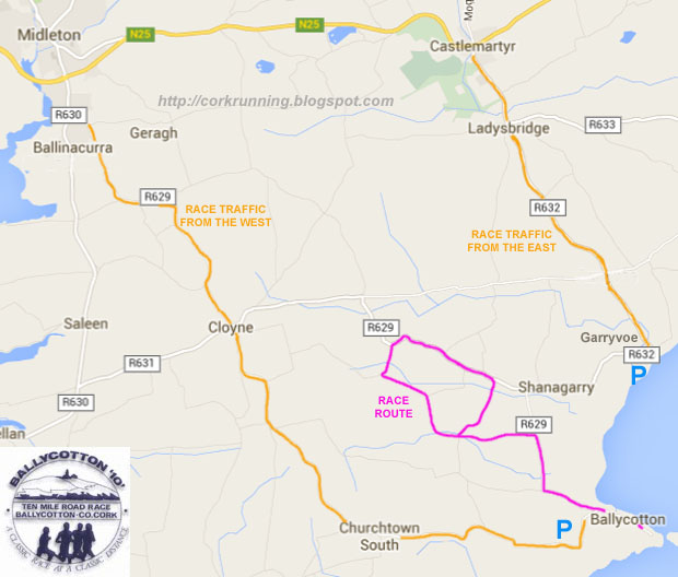 Please note!...The Gardai will not allow roadside parking in the area