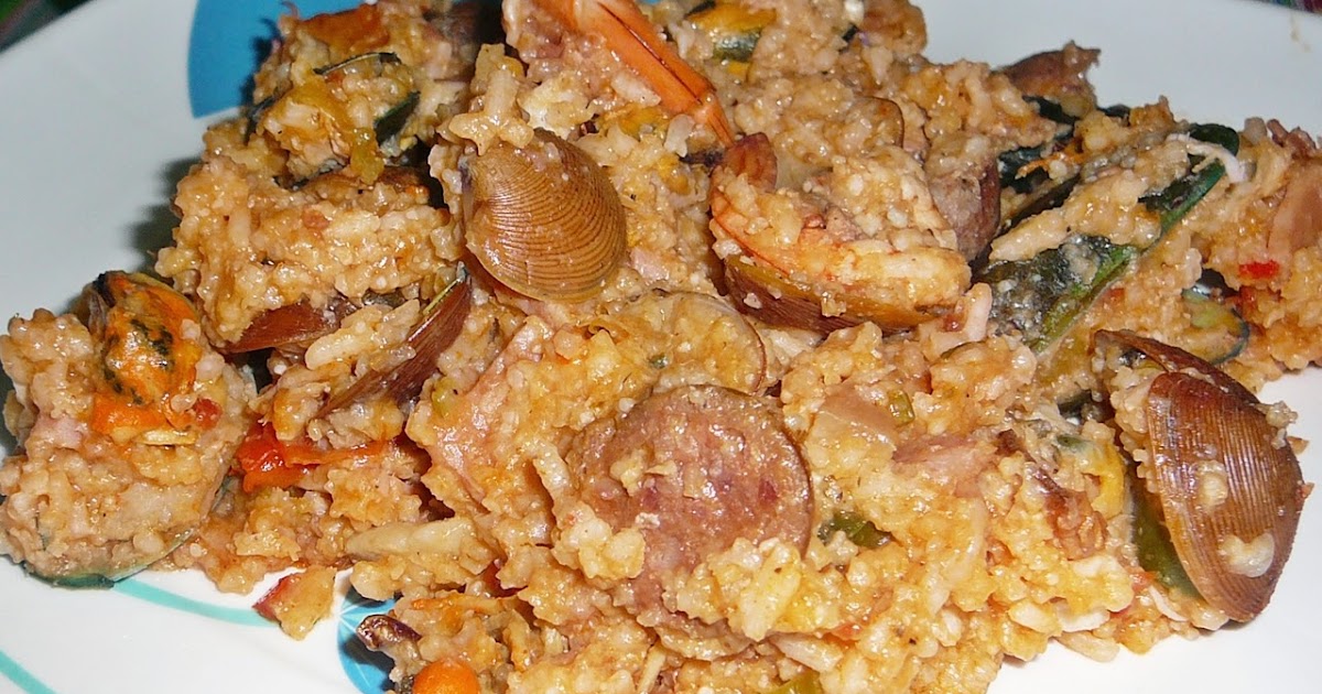 Pinoy Seafood Jambalaya