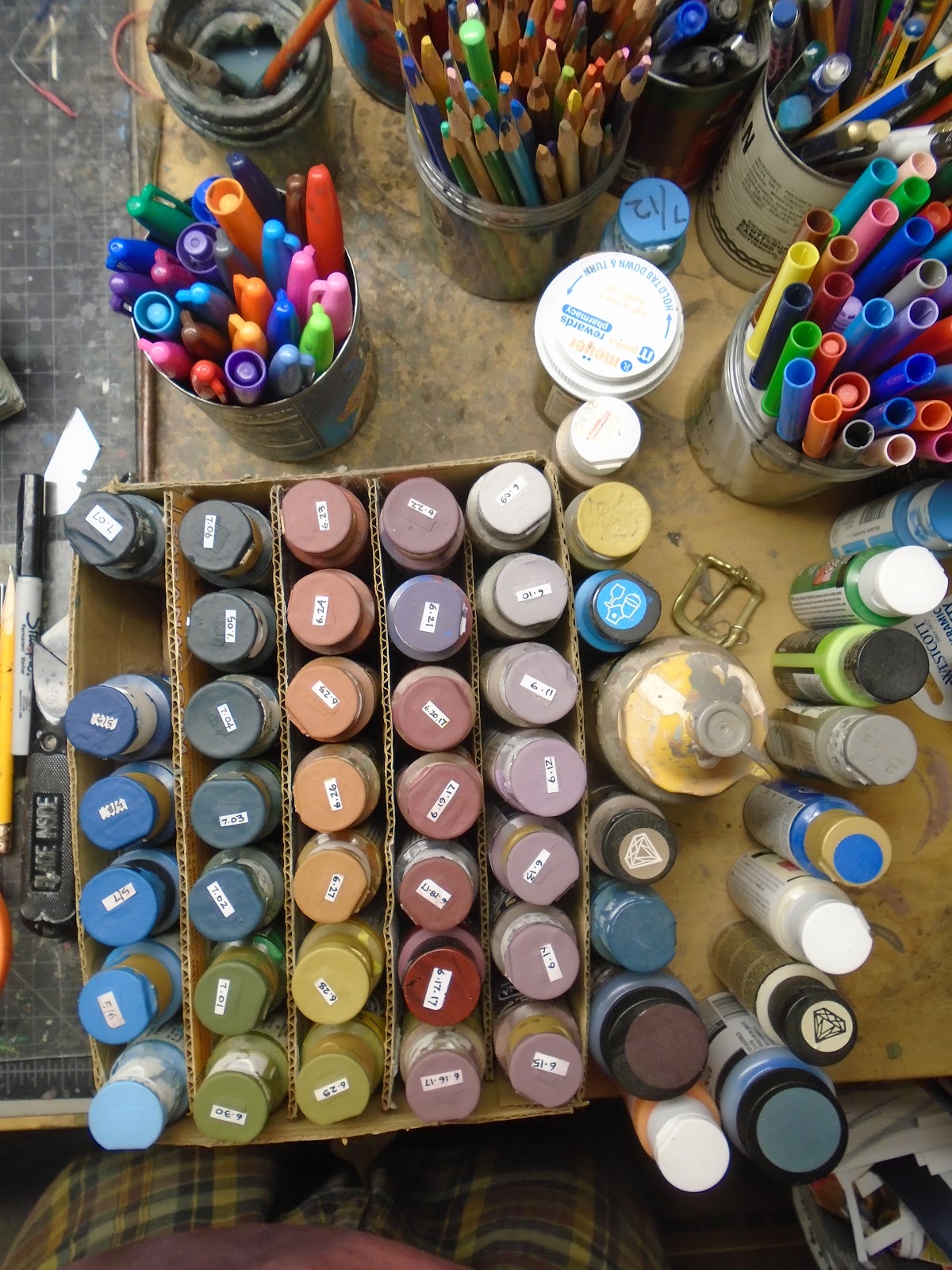 More than you'd ever want to know about Jerry's paint rituals