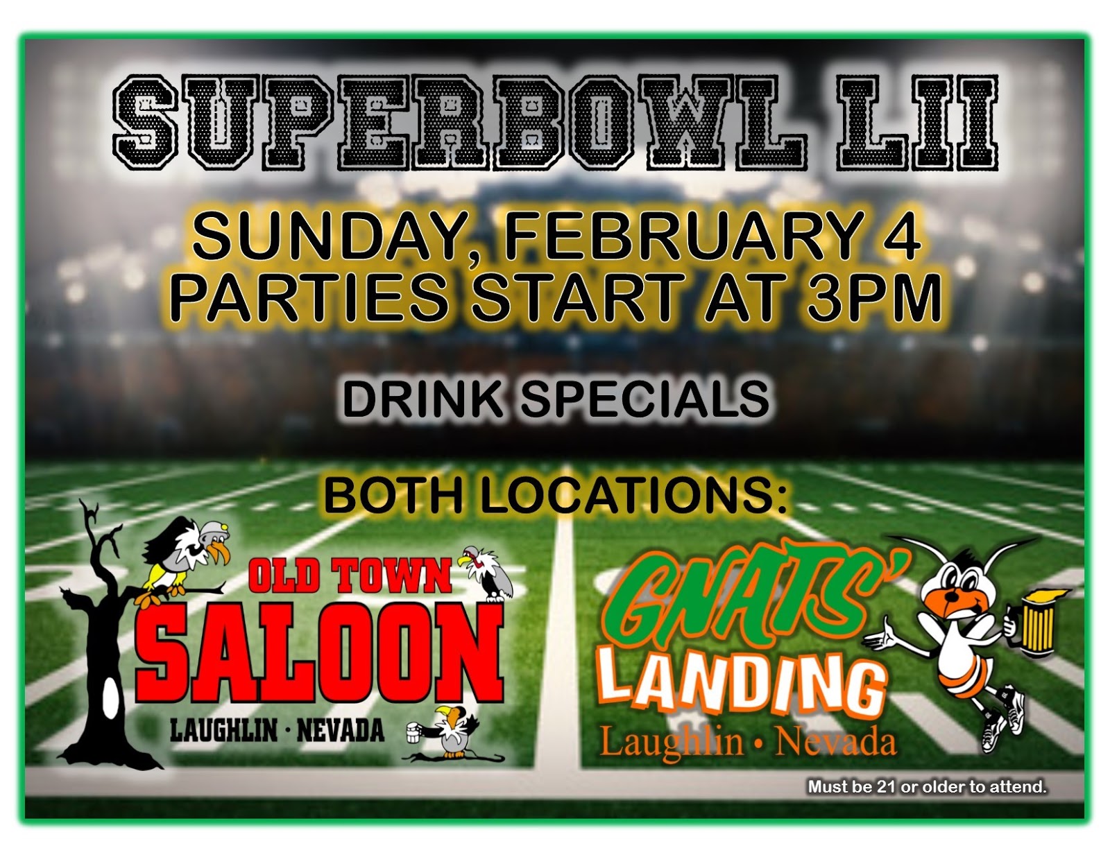 Laughlin Buzz Where to watch the Super Bowl in Laughlin, NV