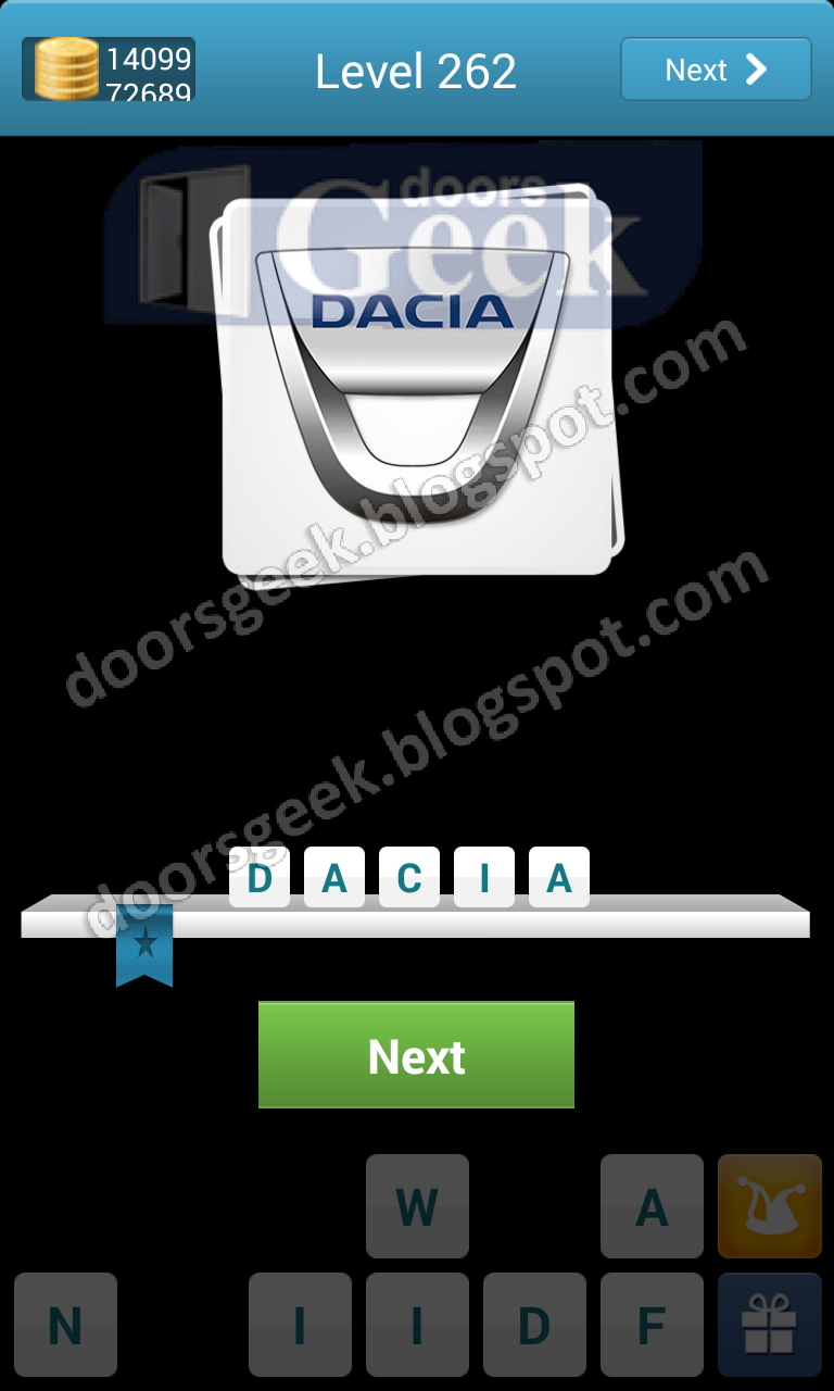 Logo Quiz Level 262 by Mangoo Games Doors Geek