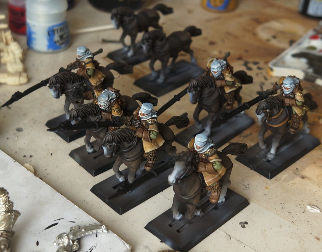 40k Hobby Blog: Tallarn Rough Riders WIP