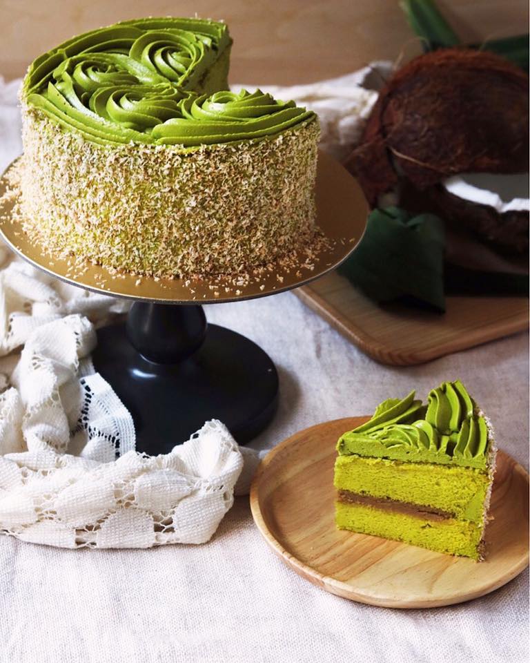 Pandan Cake Handmade Cake Cake Online Cedele Hong Kong Bakery