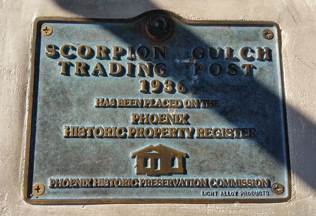 urban exploration of Scorpion Gulch in Phoenix, Arizona