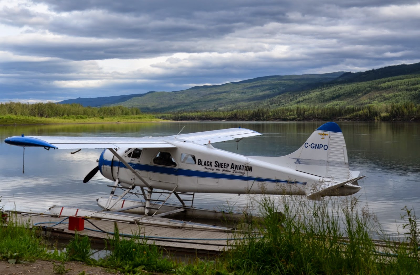 Float Plane terminal just outside of town.