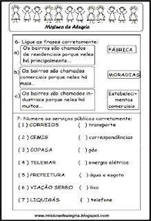 avaliação Avaliação de geografia e história