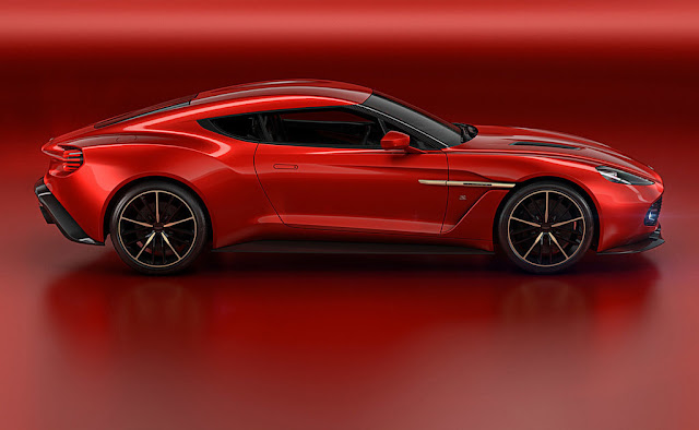 2016 Aston Martin Vanquish Zagato Concept Side Wallpaper 