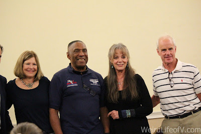 Battlestar Galactica Reunion Panel Sarah Rush, Herbert Jefferson, Jr., Anne Lockhart and Jack Stauffer
