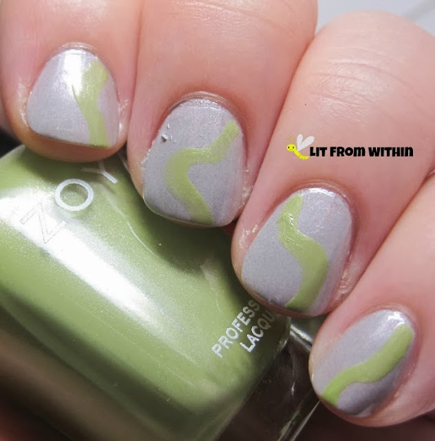 This soft green is Zoya Tracie
