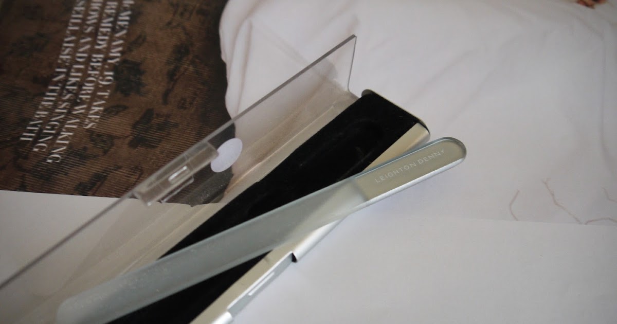 An Irritating Beauty Chore Leighton Denny Crystal Nail File Review