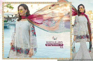 Shree Fab Mariya b lawn Spring Summer 19 nx Pakistani Suits