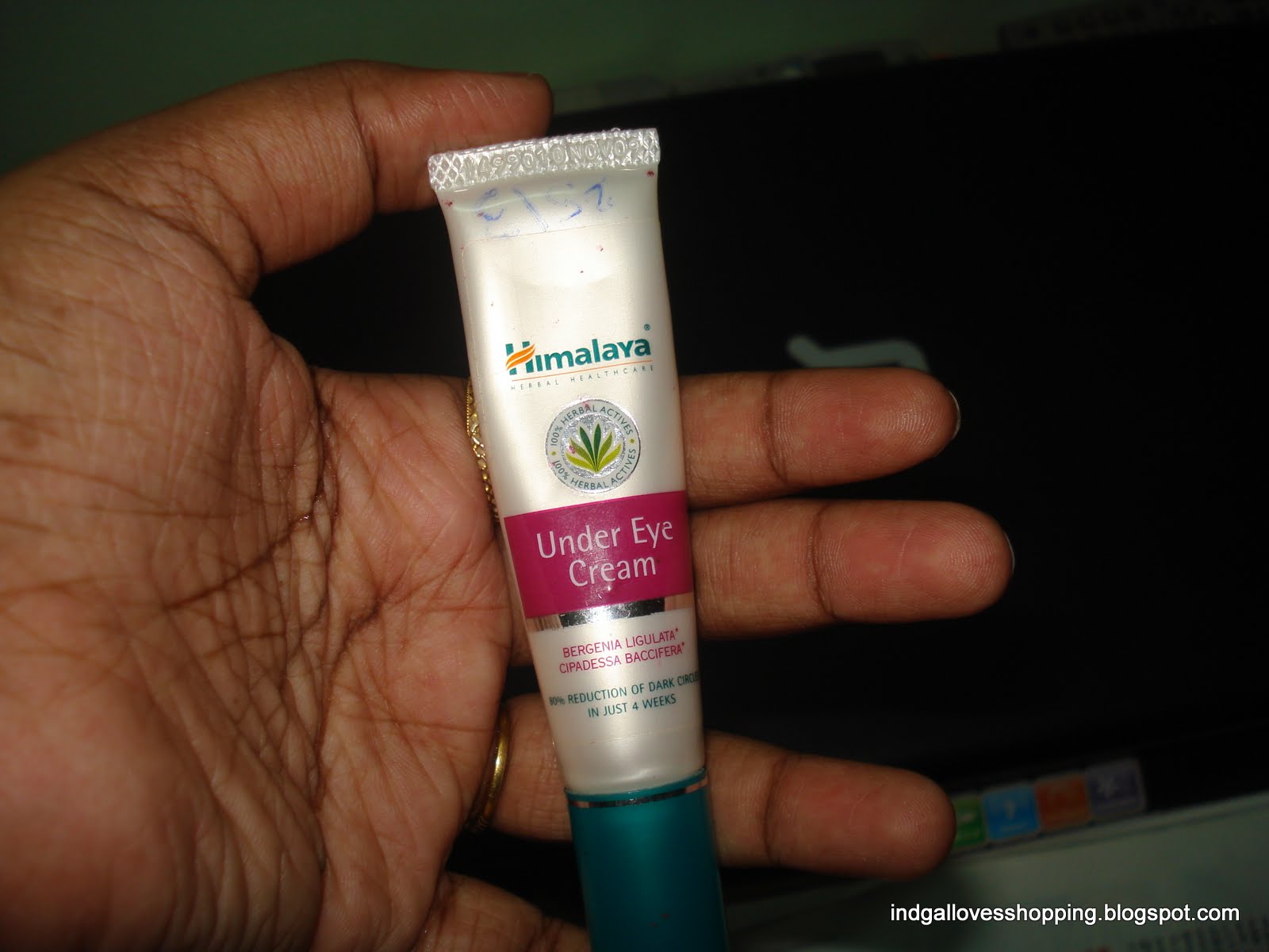Indgal Loves Shopping Himalaya Under Eye Cream Review