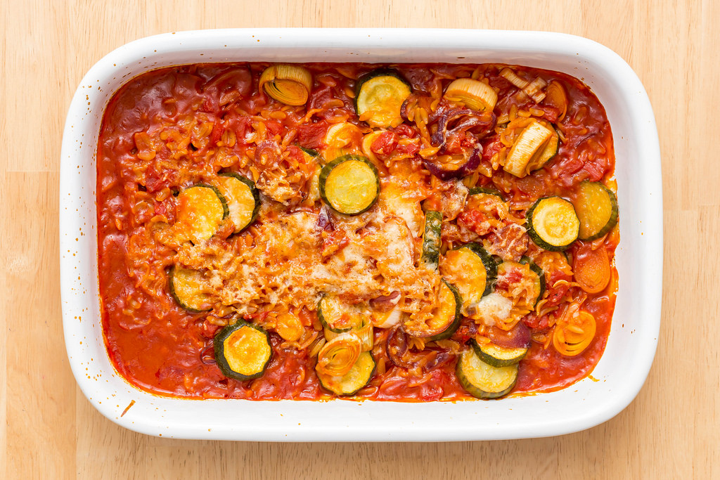 Courgettes à la sauce tomate idee repas