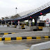 Gardu Tol Cikunir 2 (Tol Bekasi arah ke Pondok Indah) Ambruk