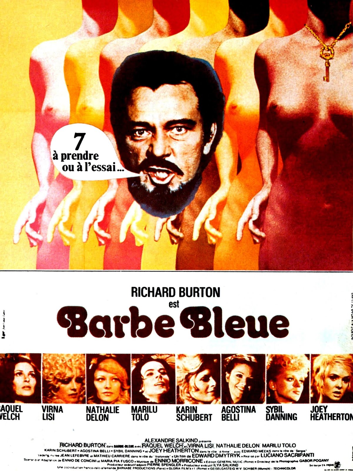 Barbe-Bleue (1972) Edward Dmytryk / Luciano Sacripanti - Bluebeard (10.02.1972 / 03.1972)