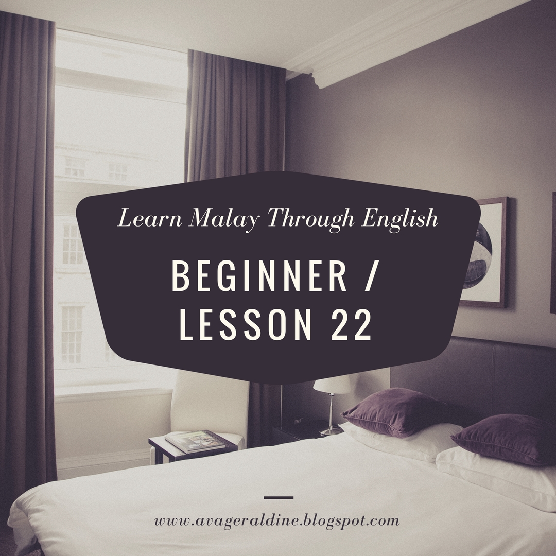 The lesson is beginning