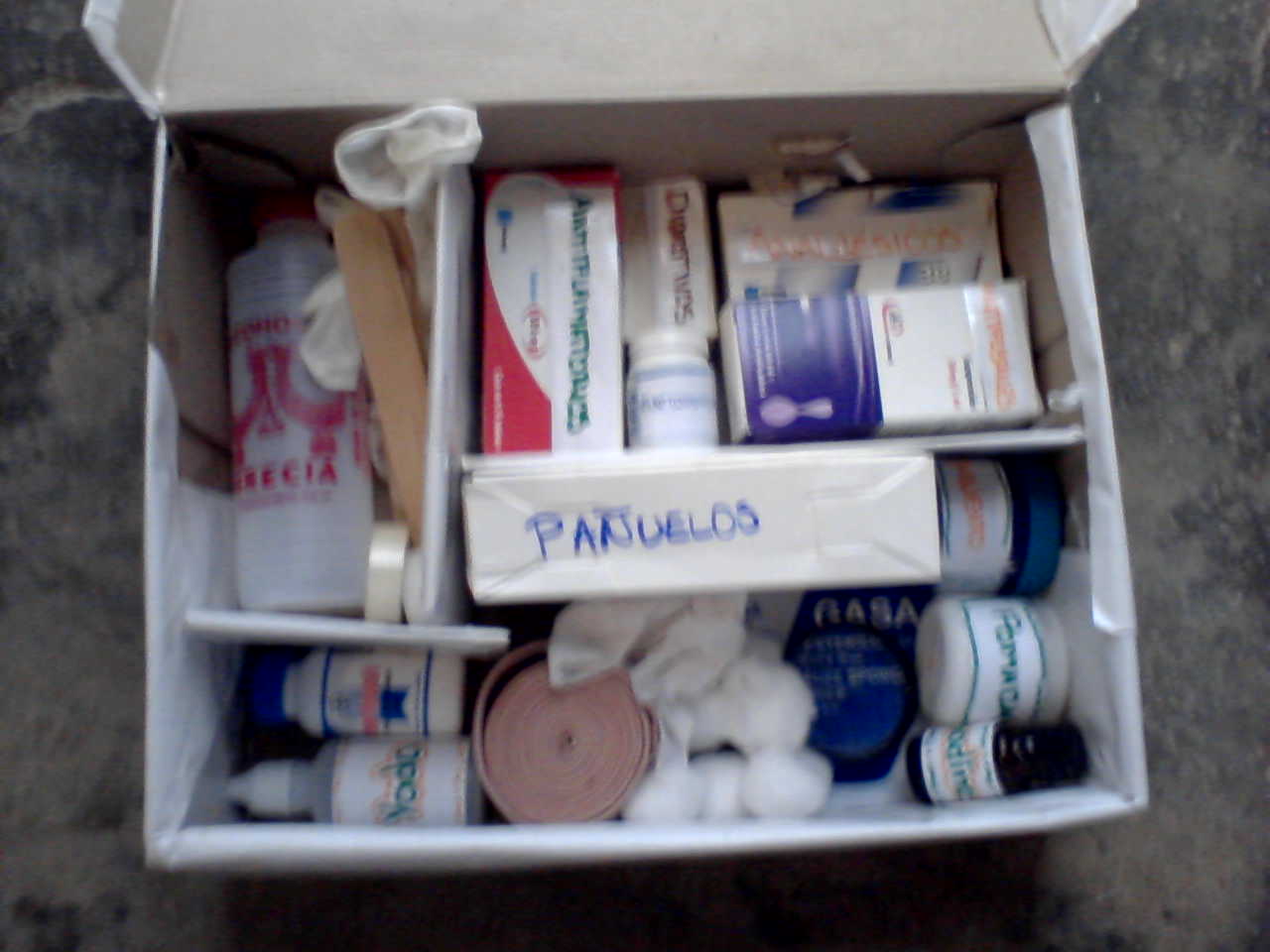 biologia prevención y salud 107: botiquin de primeros auxilios