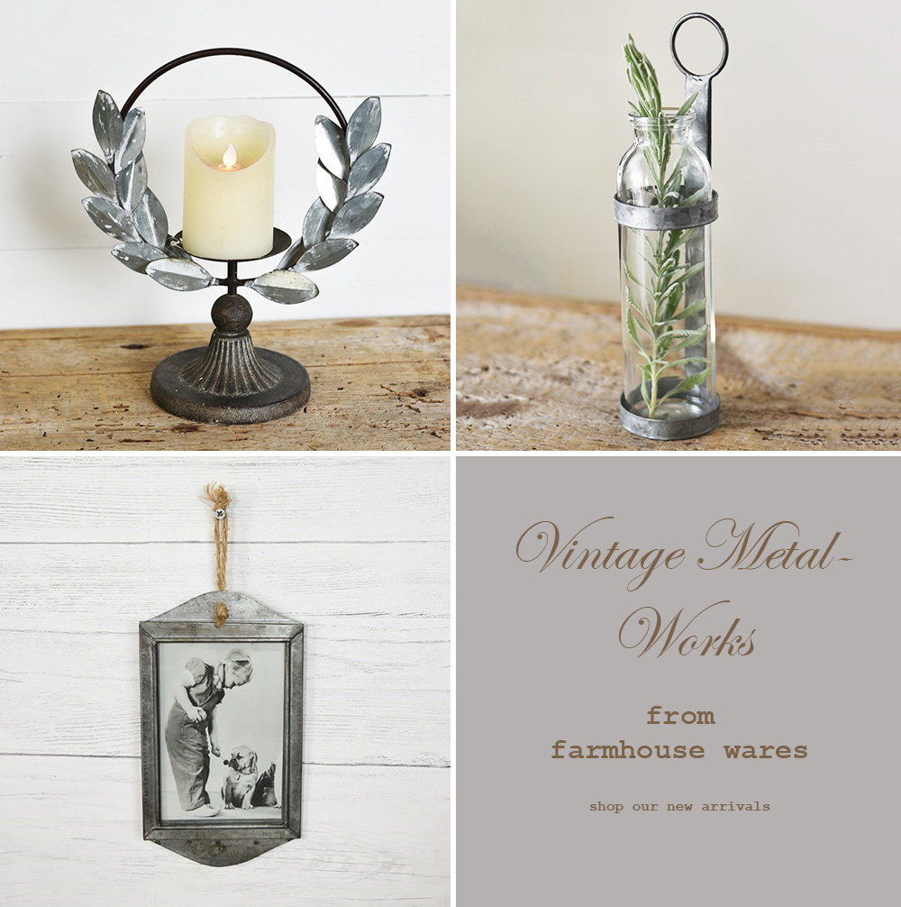 farmhouse musings Vintage Metal Works