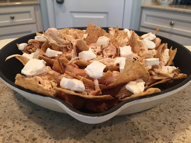 Grilled (or baked) Nachos.  These are the perfect game day food... crowd pleasing and so easy to make | The Lowcountry Lady
