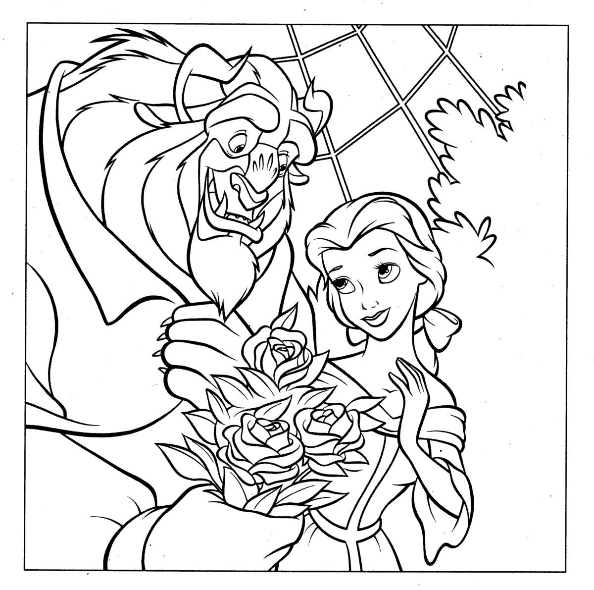 Beauty And The Beast Belle Coloring Pages Download Beauty And The Beast Belle Coloring Pages Download