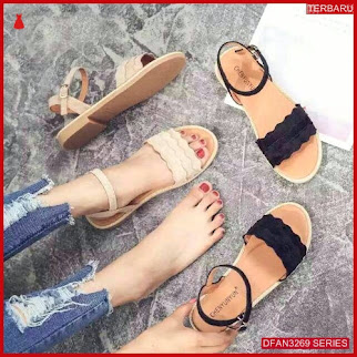 DFAN3269S76 Sepatu Hk 25 Sandal Wanita Teplek Flip BMGShop