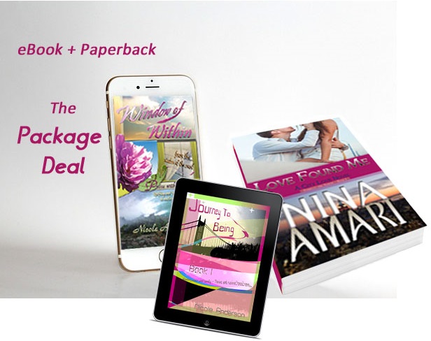 eBook plus Paperback Package Deal for Book Cover Design