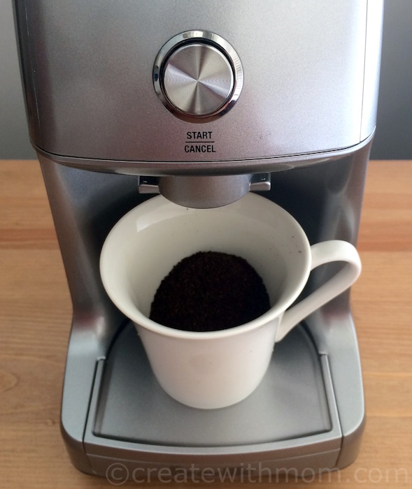 Create With Mom Breville’s Dose Control Coffee Grinder helps make the