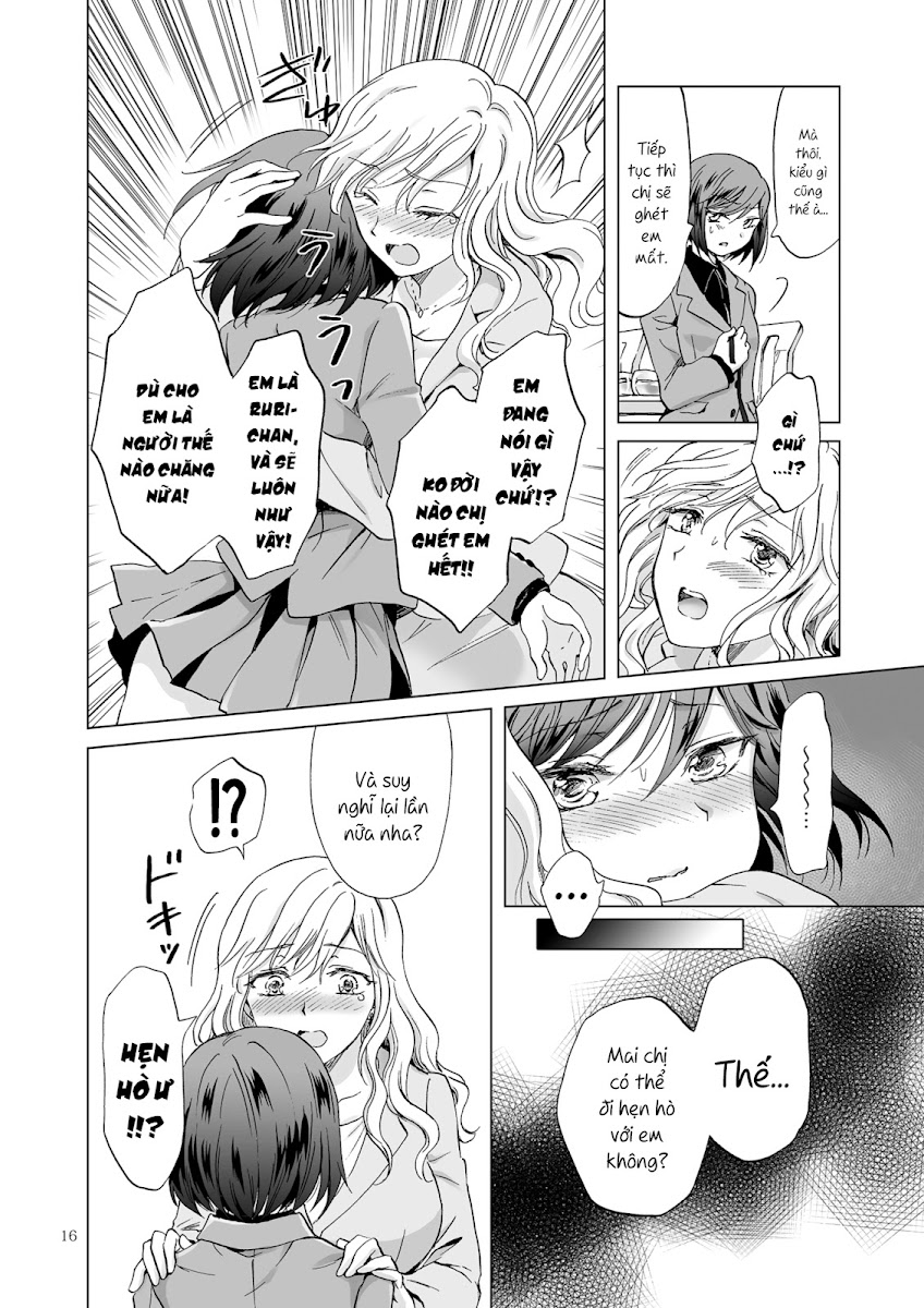 HentaiVN.net - Ảnh 17 - Tuyển tập Yuri Oneshot - Chap 125: Kinbaku Date ~Toshishita Kanojo ni Shibararete~