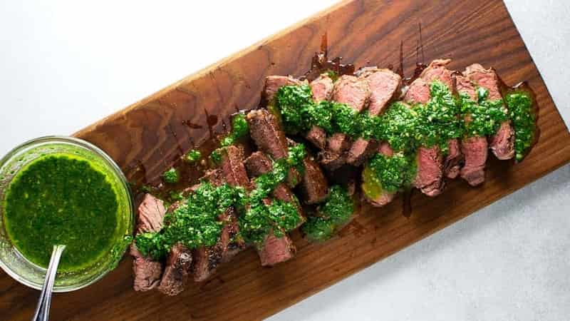 Sirloin Steak with Chimichurri Sauce Recipe Sirloin Steak with Chimichurri Sauce Recipe